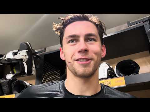 Egor Chinakhov, Penguins, on playing with Evgeni Malkin