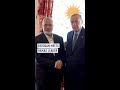 Erdogan Meets Hamas Leader