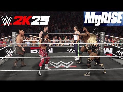 NUMBER ONE TARGET (Man/RAW/Scheming) / WWE 2K25 MyRise Walkthrough #66