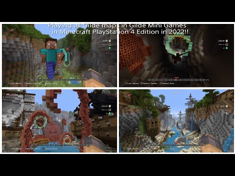 Unbelievable! Room_Alex 68843 dominates all Glide Mini Game Maps in Minecraft PS4 Edition