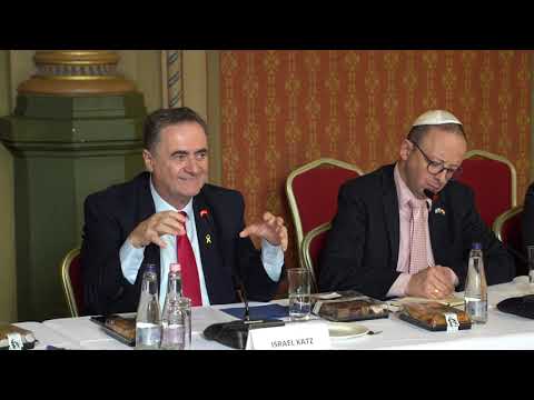 Izraeli külügyminiszter találkozása a hazai zsidó közösségek vezetőivel