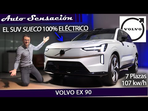 Presentación Volvo EX90 2024 . El nuevo SUV tope de gama de Volvo 100% eléctrico.