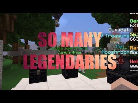 SO MANY LEGENDARIES! | Mineplex Chest Opening #3