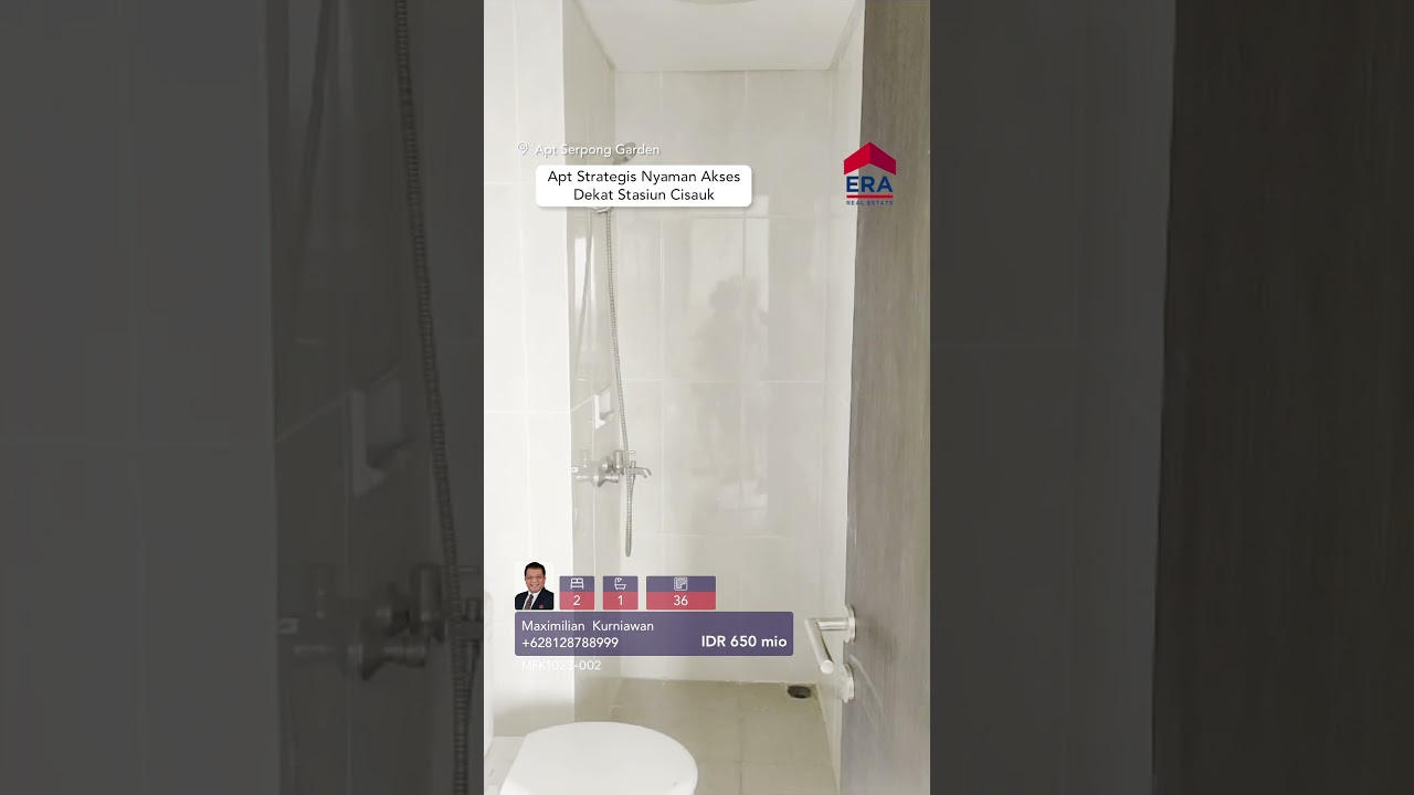 Apt Serpong Garden 2 KT Turun Harga, Strategis Pusat Kota