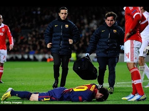 Messi accident (vs Real  Sociedad)