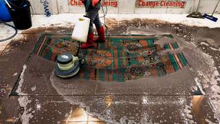 Download lagu Extreme Deep Cleaning of a Massive 8.5 Square Meter Rug (ASMR) mp3