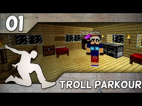 Ultimate Trolling Parkour #1 | KOKKELIINA! - w/ MasterMcPvP