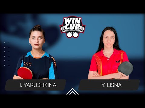 07:00 Iryna Yarushkina - Yaroslava Lisna West 1 WIN CUP 30.01.2024 | TABLE TENNIS WINCUP
