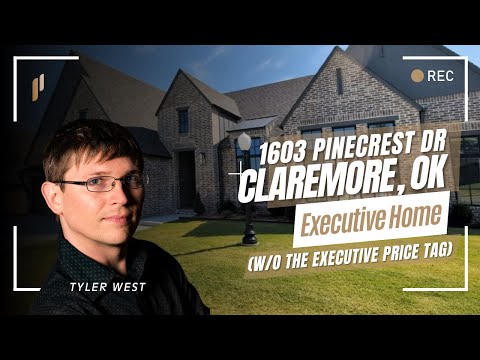 INSIDE: 1603 Pinecrest Dr, Claremore OK | Executive Homes Tour | Forest Park | $504,900
