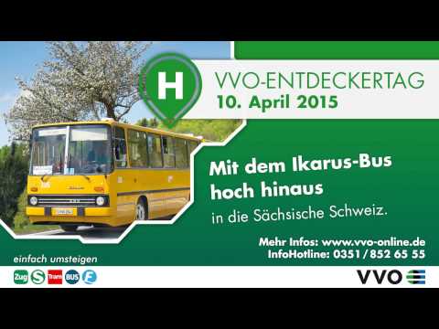 VVO-Entdeckertag am 10. April 2015 - Den ganzen Verbundraum entdecken und nur eine Tarifzone zahlen