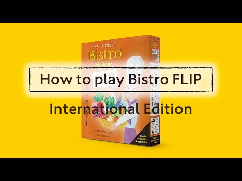 How to Play BistroFLIP international edition
