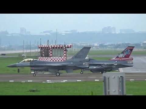 20171126新竹基地外場機離場2(F-16)