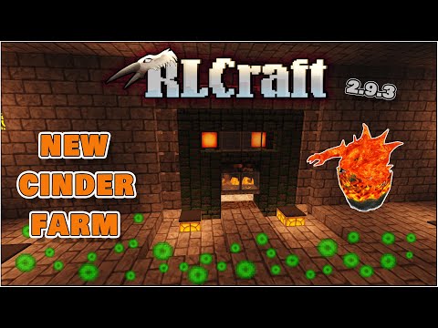 New Cinder XP Farm  |  Blaze Rod and Coal Farm  |  RLCraft 2.9.3