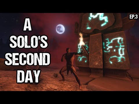 My Second Day on the New Server - Conan Exiles | Solo | Official PvP