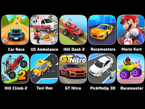 US Ambulance Rescue Simulator 2026 - Android Gameplay,VehicleMasters,GT Nitro,MarioKart,Hill Climb 2