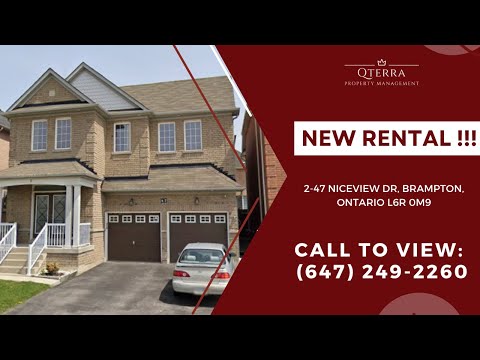 2-47 Niceview Dr, Brampton, Ontario L6R 0M9 - Video 7 of 7