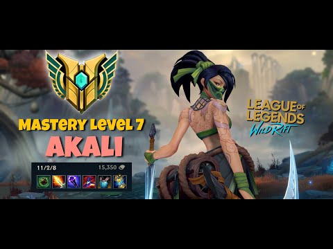 The game that got me Mastery Level 7 Akali | Wild Rift Emerald Rank Full Gameplay | Patch 2.4B