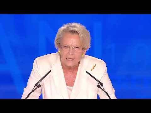 MEK Free Iran rally in Albania - Michèle Alliot Marie speech in annual rally of Iranian opposition