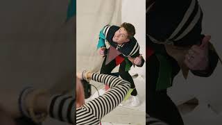 Photoshoot BTS with the cast of Saturday Night Live UK