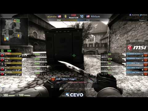 Nihilum vs eLevate Game 1 (CEVO-P CS:GO Season 7) - Gecks & Dust