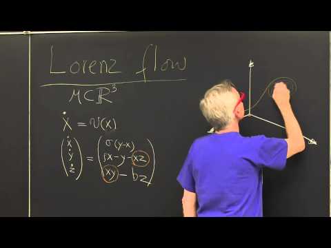 ChaosBook.org chapter Go with the flow - Lorenz flow