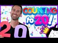 Counting To 20 1 20 Counting Song For Kids Mooseclumps Kids Learning Videos For Toddlers
