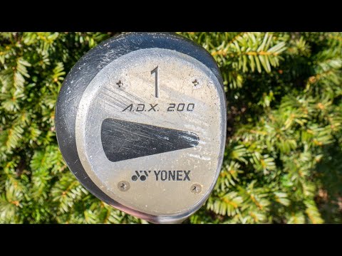 1990 Yonex A.D.X. 200 Carbon Fiber Driver - The Vintage Golfer
