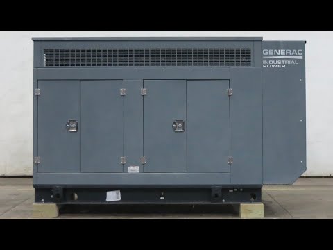 2012 Generac SG070 70 kW natural gas / propane generator Ford WSG1068 engine 2416 Hrs - CSDG # 3987