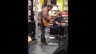 King Creosote 'for one night only' HMV, Glasgow, 21/07/14