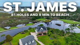 St. James, NC | 4K Neighborhood Tour