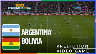 Argentina vs Bolivia Friendly Match 2026 ✅ | Full Match Simulation/Prediction