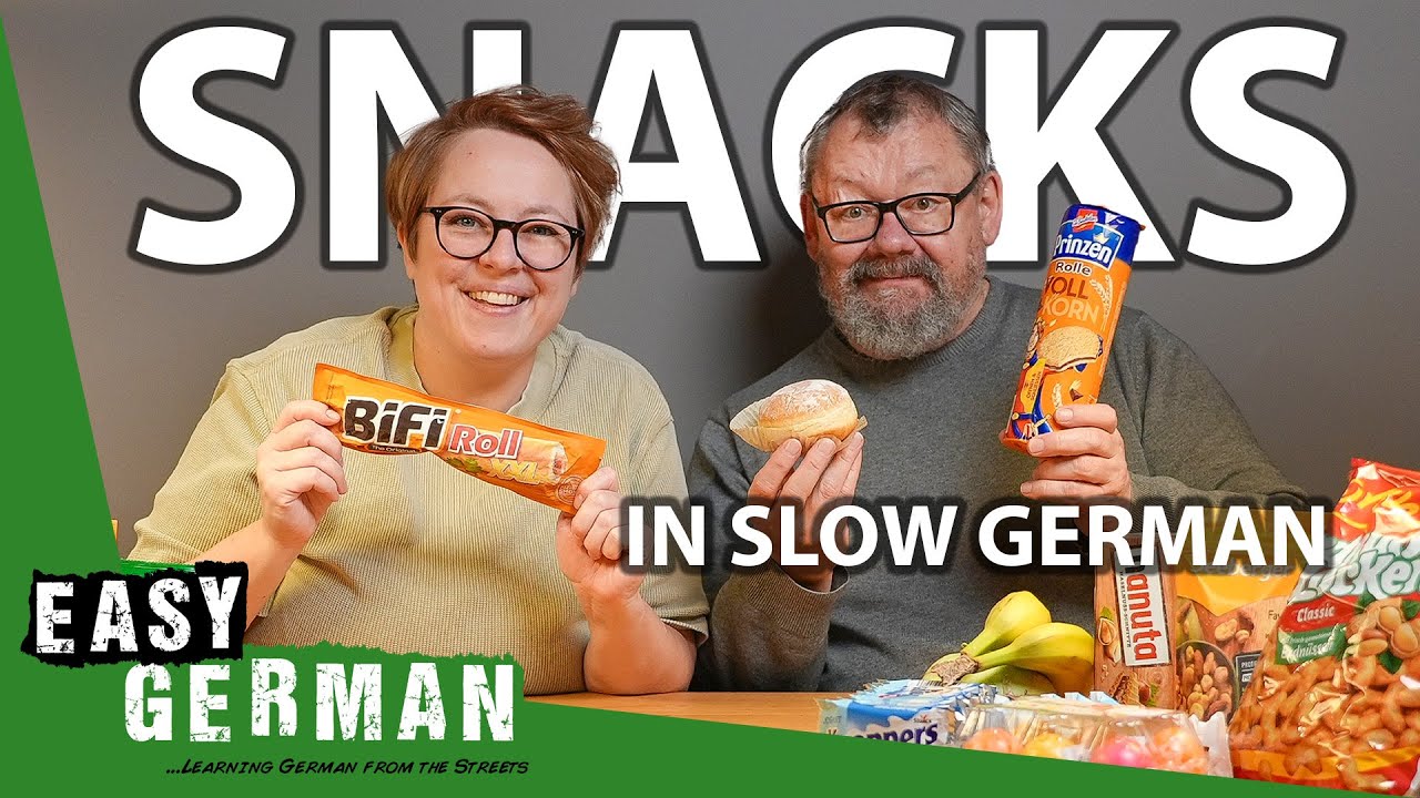 German Snacks in Slow German | Super Easy German 272