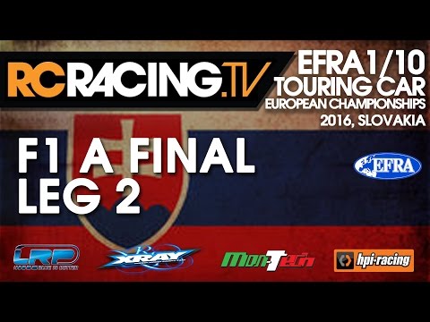 EFRA 1/10th ISTC Euros 2016 - F1 A final Leg 2