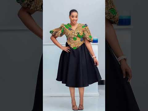 Ankara Church dress styles #zamakalefashion #latestafricaprint #africanclothing #fashion