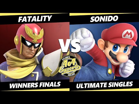 4o4 Smash Night 25 Winners Finals - Fatality (Captain Falcon) Vs Sonido (Mario, Sonic) SSBU Ultimate