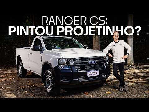 Ford Ranger Cabine Simples é TÃO BOA que MERECE versões “CIVIS”