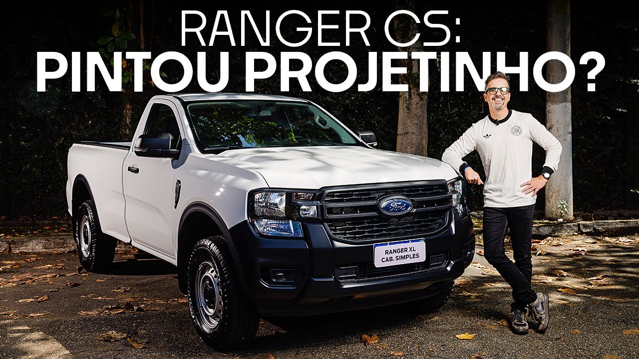 Ford Ranger Cabine Simples é TÃO BOA que MERECE versões “CIVIS”