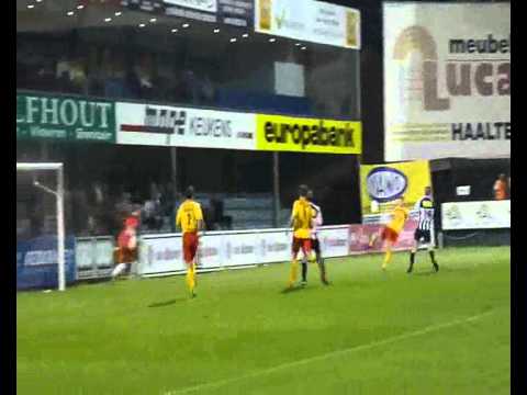 Wedstrijdbeelden Racing Waregem - Eendracht Aalst 09 04 2011.wmv