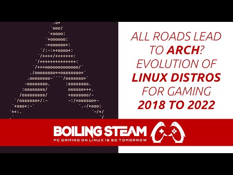 All Roads Lead to Arch? Evolution of Linux Gaming Distros from 2018 to 2022