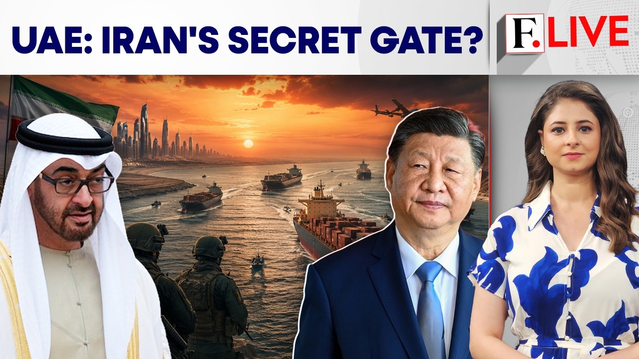 China–UAE–Iran Link: Secret Route Behind Iran's Drone Programme? | Firstpost Live | N18G