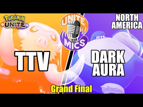 TTV vs Dark Aura - DRAFT!! GRAND FINAL Unite Mics Mayhem Week 3 - Pokemon Unite Tournament