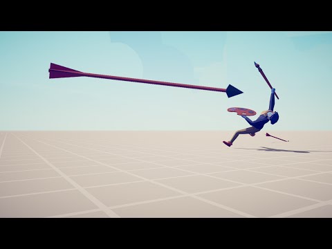 TINY PAINTER DODGING EVERYTHING - Totally Accurate Battle Simulator TABS