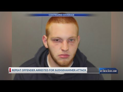 Repeat offender arrested after sledgehammer attack in Corning