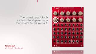 Video thumbnail for ADDAC601 VC Fixed Filterbank - Part 1 by ADDAC System