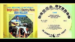 Ricky Nelson - Welcome To My World &#39;Vinyl&#39;
