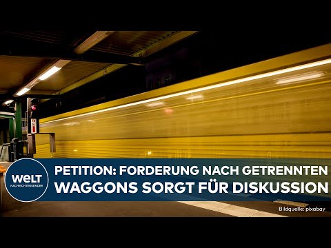 Video Thumbnail: BERLIN: Waggons ohne Männer? Berliner Petition fordert Schutzräume im ÖPNV nach Übergriffen!
