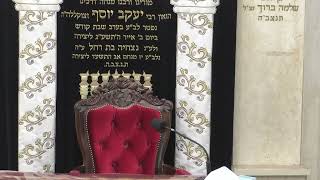 בית הכנסת חזון יעקב פרשת וירא תשפ"ו (בית הכנסת מוסאיוף) - התמונה מוצגת ישירות מתוך אתר האינטרנט יוטיוב. זכויות היוצרים בתמונה שייכות ליוצרה. קישור קרדיט למקור התוכן נמצא בתוך דף הסרטון בית הכנסת חזון יעקב פרשת וירא תשפ"ו (בית הכנסת מוסאיוף) - התמונה מוצגת ישירות מתוך אתר האינטרנט יוטיוב. זכויות היוצרים בתמונה שייכות ליוצרה. קישור קרדיט למקור התוכן נמצא בתוך דף הסרטון