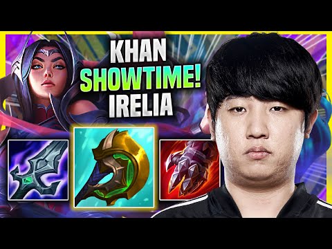 KHAN SHOWTIME WITH IRELIA IN EUW SOLOQ! - DK Khan Plays Irelia TOP vs Camille!