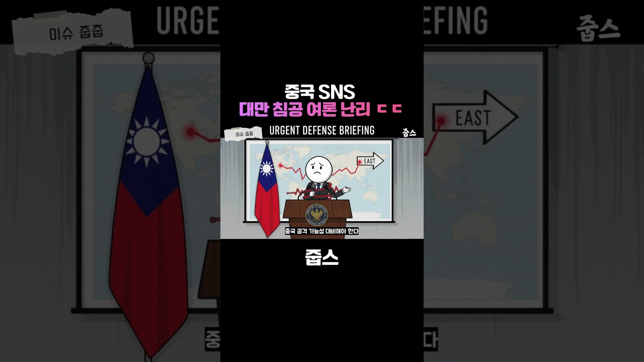 중국 SNS... 대만 침공 여론 난리 ㄷㄷ