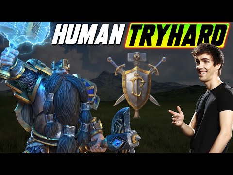 Grubby tryhards Humans - WC3